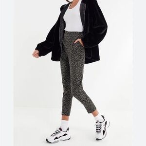 Urban Outfitters Urban Renewal Cheetah Pin Up Pants